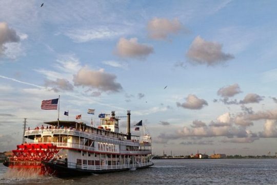 Steamboat Natchez VIP Jazz Dinner Cruise with Private Tour and Open Bar Option