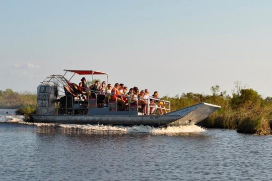 Airboat Ride with Round-Trip Transportation from New Orleans
