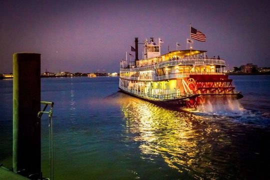 Steamboat Natchez Evening Jazz Cruise with Dinner Option