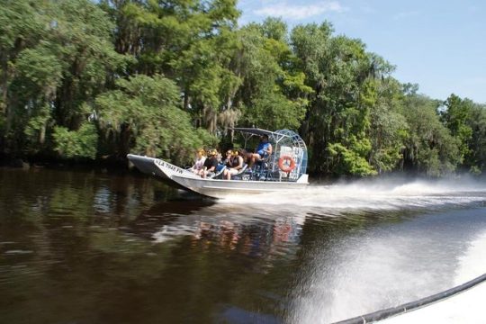 Large Airboat Swamp Tour with New Orleans Pick Up