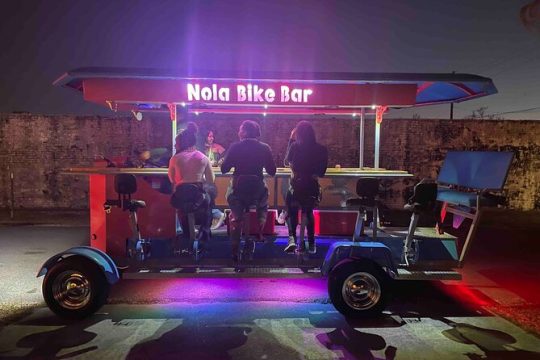 New Orleans Party Bike Bar Tour: Murals, History and Bar Hop