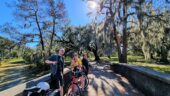Fun family bike tour