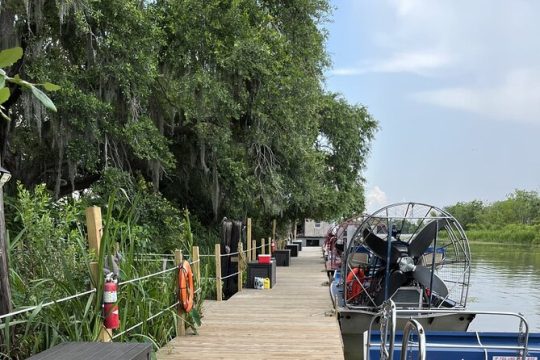 The Original New Orleans Airboat Tour with Optional Transport