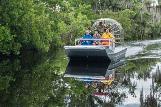 Small Airboat Tour with Transportation Must Do in New Orleans